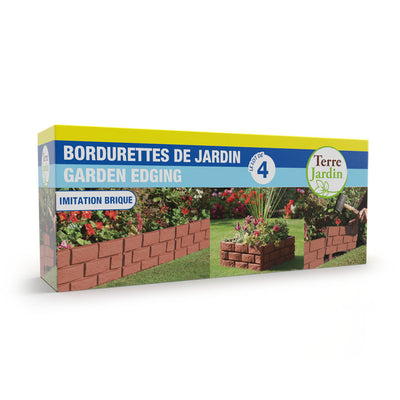 BORDURETTES IMITATION BRIQUE, Lot de 4 (1)