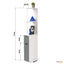 MEUBLE WC 2 PORTES GRIS (2)