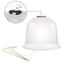 Cloches à salades plastique - Lot de 72 (2)