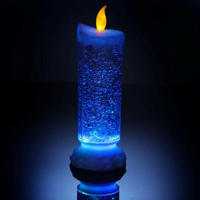 BOUGIE À LED CHANDELLE PAILLETTE