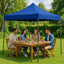 TENTE PLIANTE PRO 3 X 3 M BLEU MARINE (4)