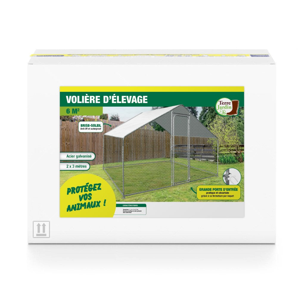 VOLIÈRE D'ÉLEVAGE 6M² (3)
