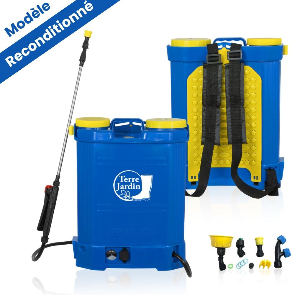 PULVÉRISATEUR À DOS ÉLECTRIQUE 16L RECONDITIONNE
