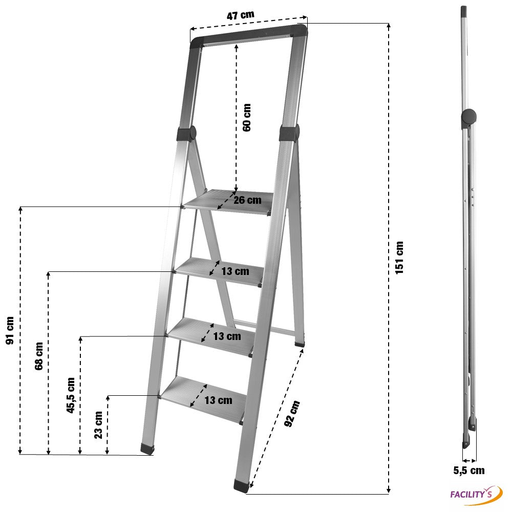 MARCHEPIED ALU SLIM 4 MARCHES (3)