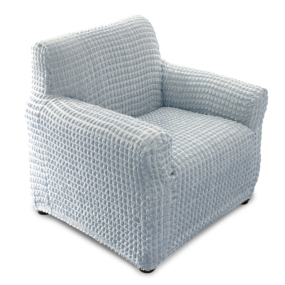 HOUSSE CHENILLE EXTENSIBLE GRIS