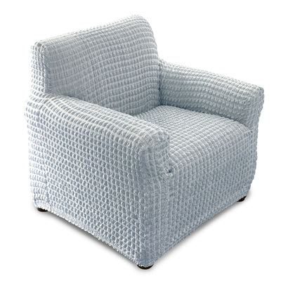 HOUSSE CHENILLE EXTENSIBLE GRIS