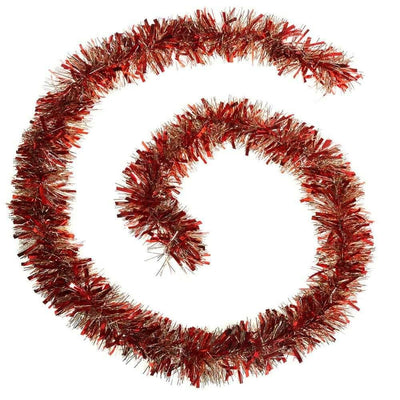 GUIRLANDE 6 PLIS BICOLORE & GUIRLANDE 6 PLIS BICOLORE ROUGE ET OR