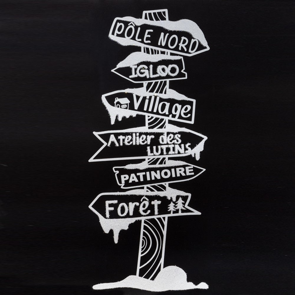 STICKER PAILLETÉ FLOQUÉ