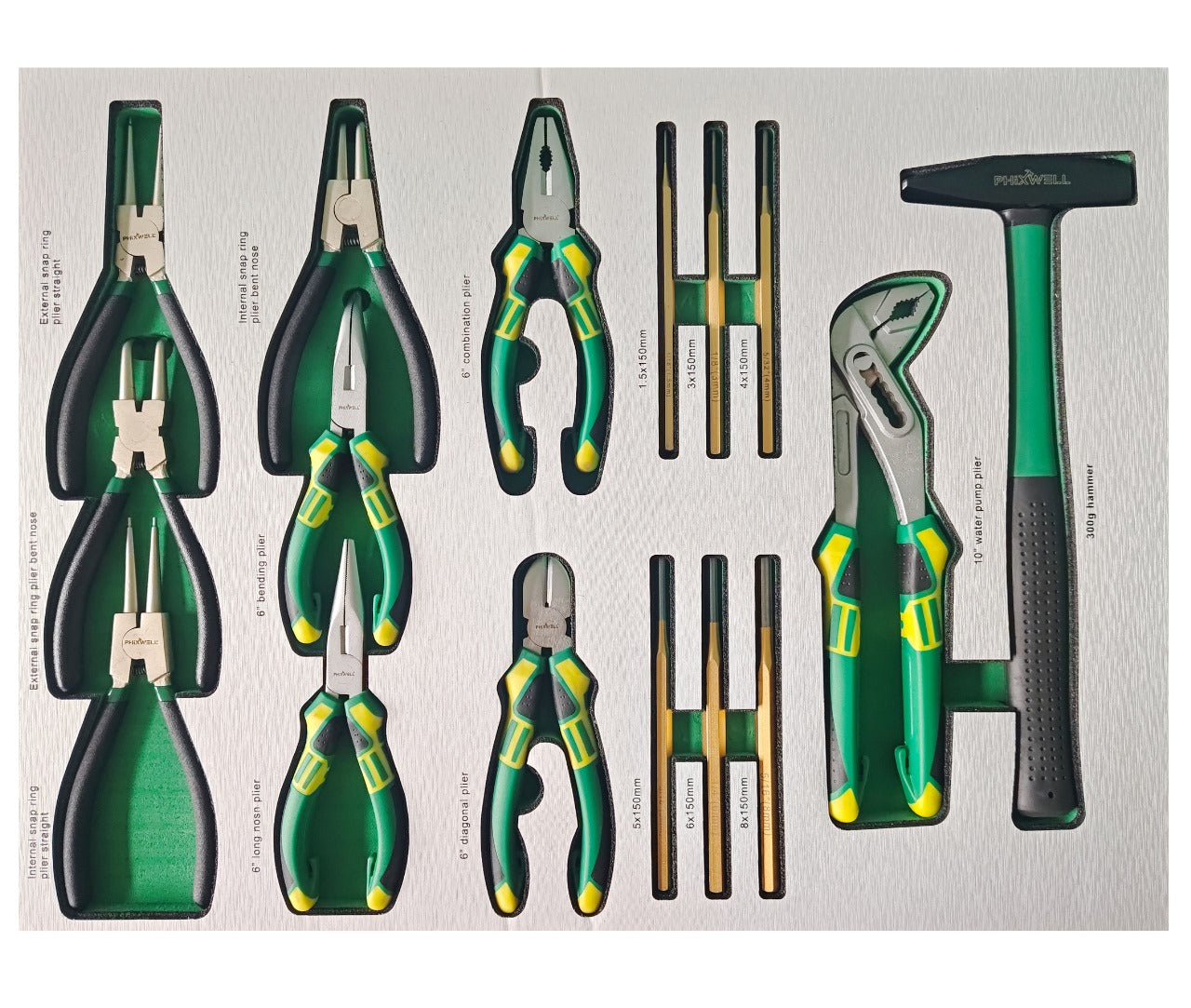 SERVANTE D’OUTILS SPÉCIALE VOITURE – PHIXWELL PRO XXL 319 Outils