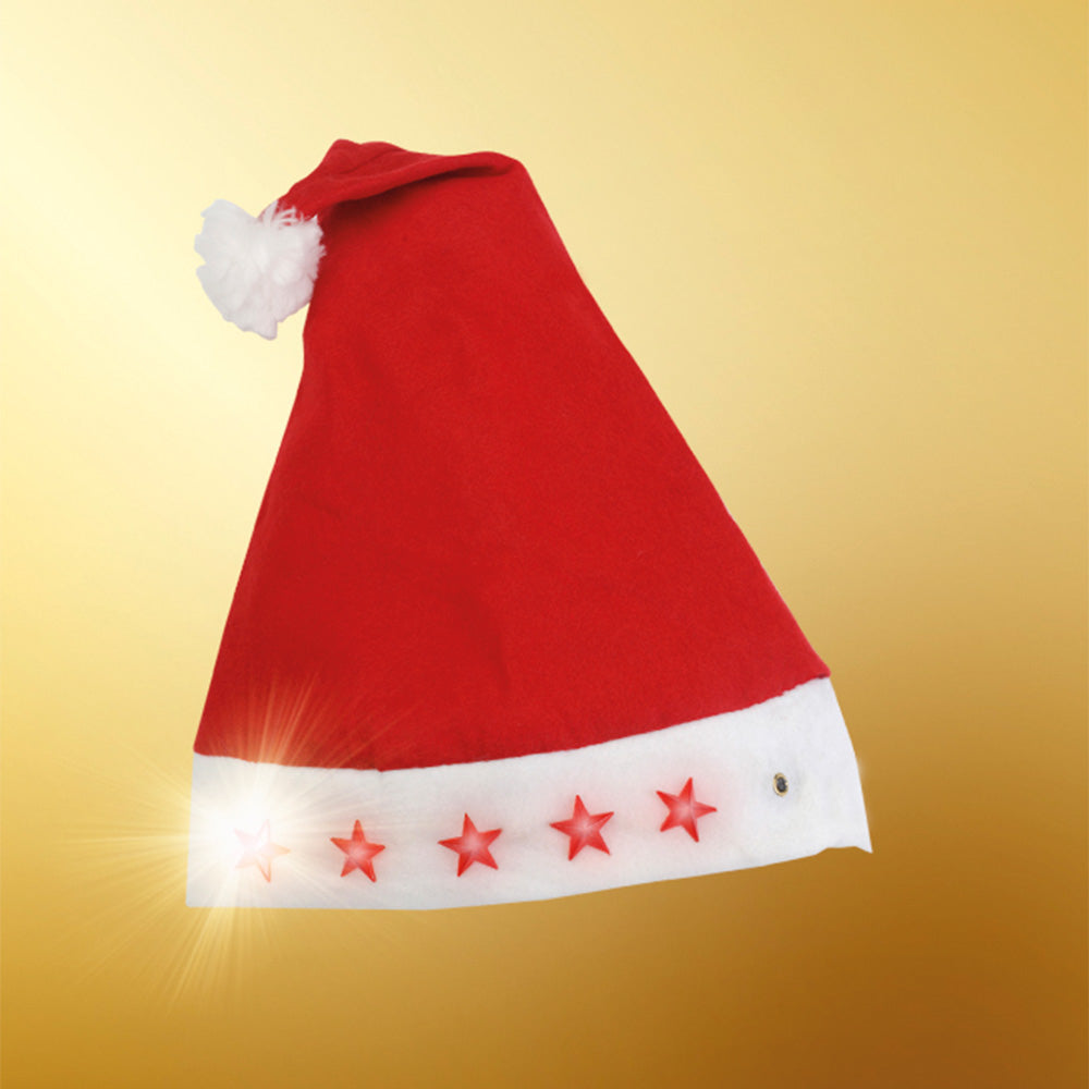 BONNET DE NOËL CLIGNOTANT (3)