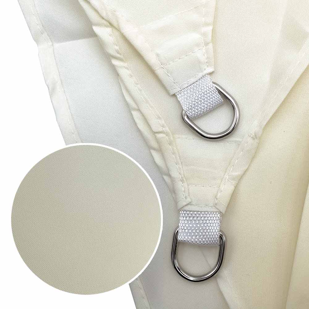 VOILE D'OMBRAGE (3) & VOILE D'OMBRAGE 3.6 X 3.6 X 3.6 M BLANC (2)