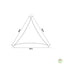 VOILE D'OMBRAGE (20) & VOILE D'OMBRAGE 3.6 X 3.6 X 3.6 M ANIS (2)