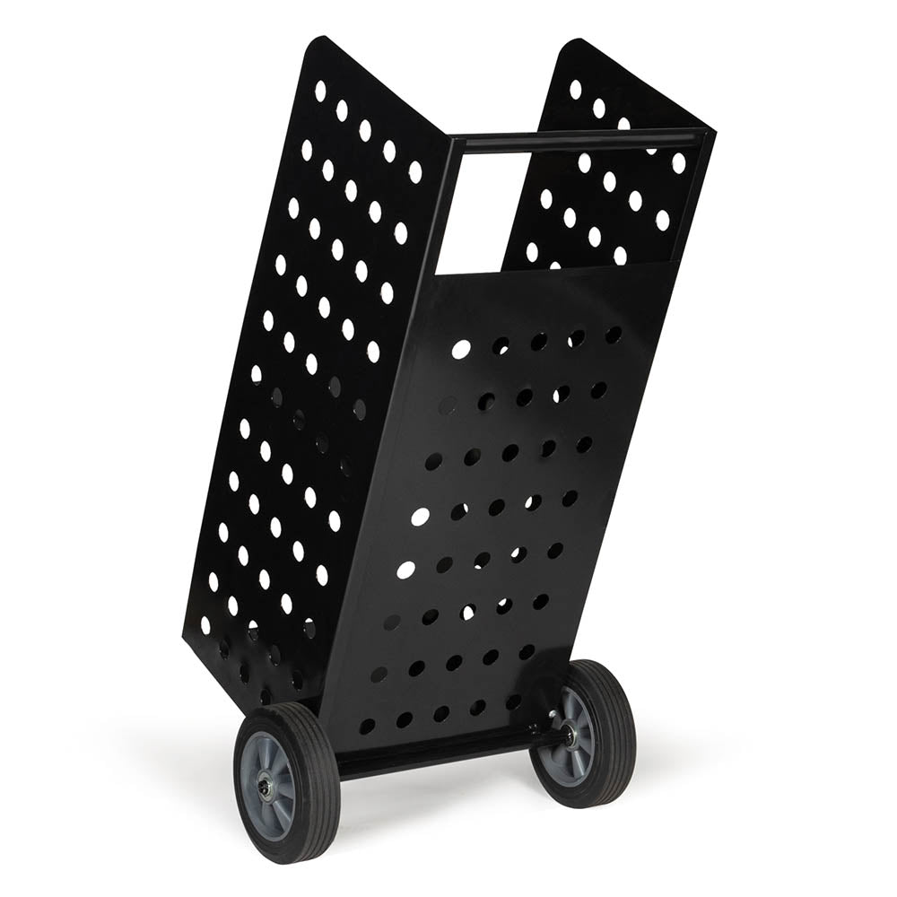 PORTE-BÛCHE MÉTAL SUR ROUES (2)