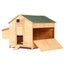 POULAILLER CHALET 10-12 POULES AVEC PONDOIRS