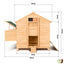 POULAILLER CHALET 10-12 POULES AVEC PONDOIRS (2)