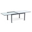Table de jardin extensible en verre avec 4 chaises (3)