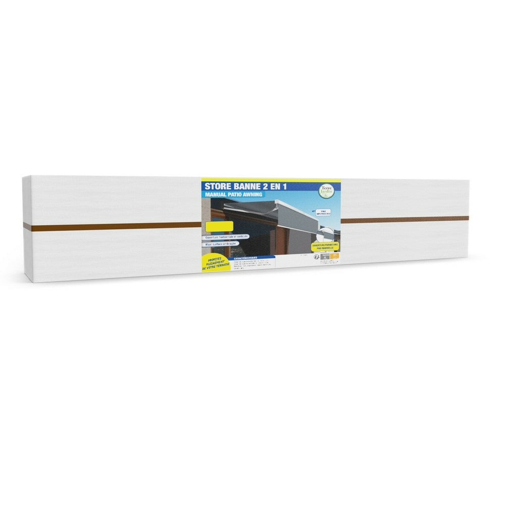 STORE BANNE 2 EN 1 GRIS 4 X 3 M (6)