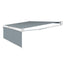 STORE BANNE 2 EN 1 GRIS 3 X 2 M