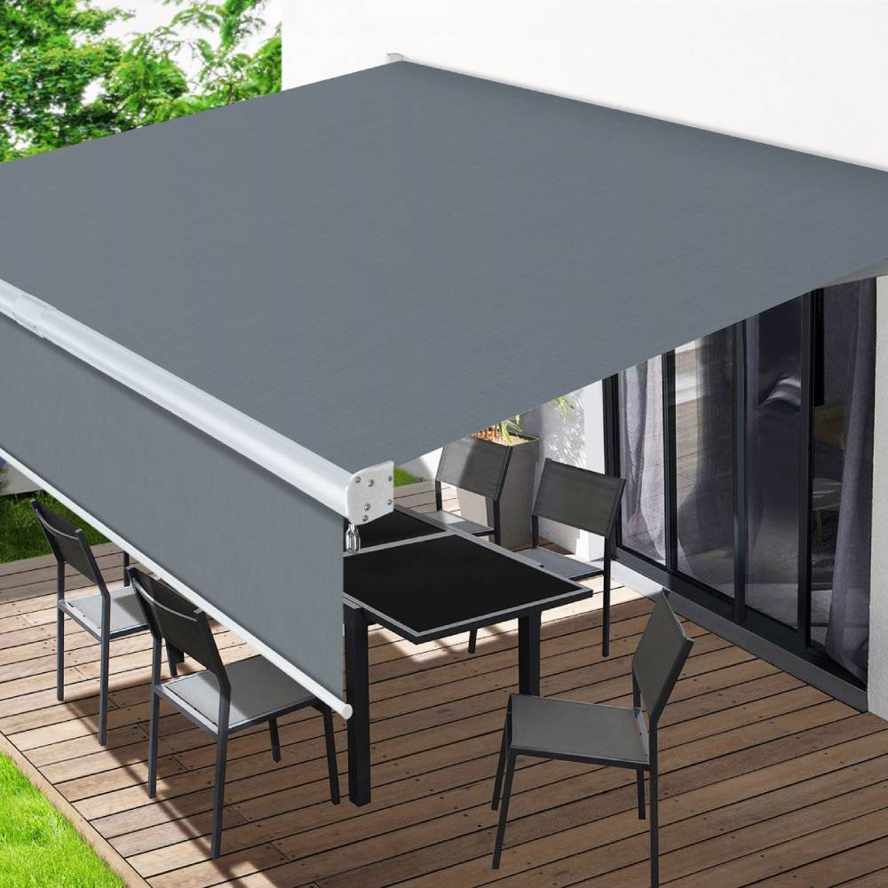 STORE BANNE 2 EN 1 GRIS 4 X 3 M (3)