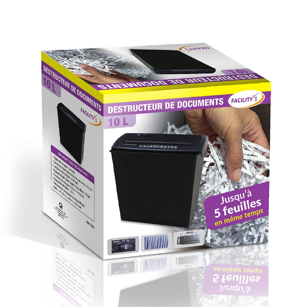 DESTRUCTEUR DE DOCUMENTS (4)