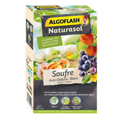 SOUFRE ANTI OÏDIUM 350 GR