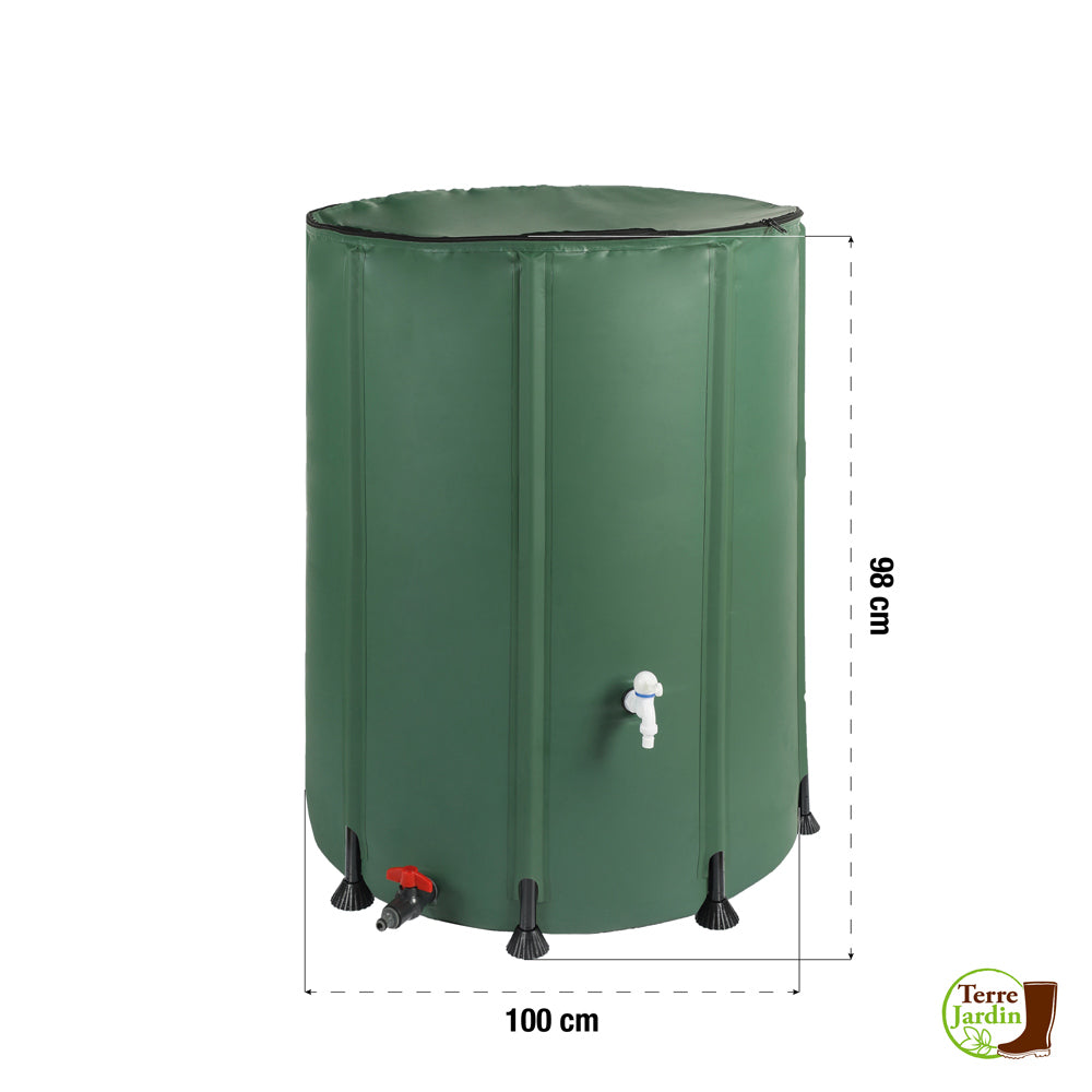 RÉCUPÉRATEUR D’EAU PLUVIALE PLIABLE (14)