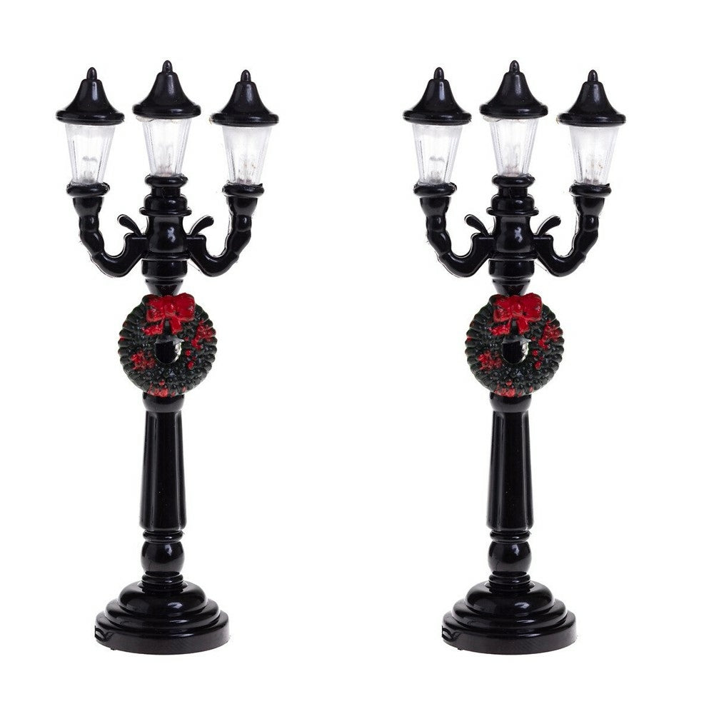 LAMPADAIRES POUR VILLAGE DE NOËL