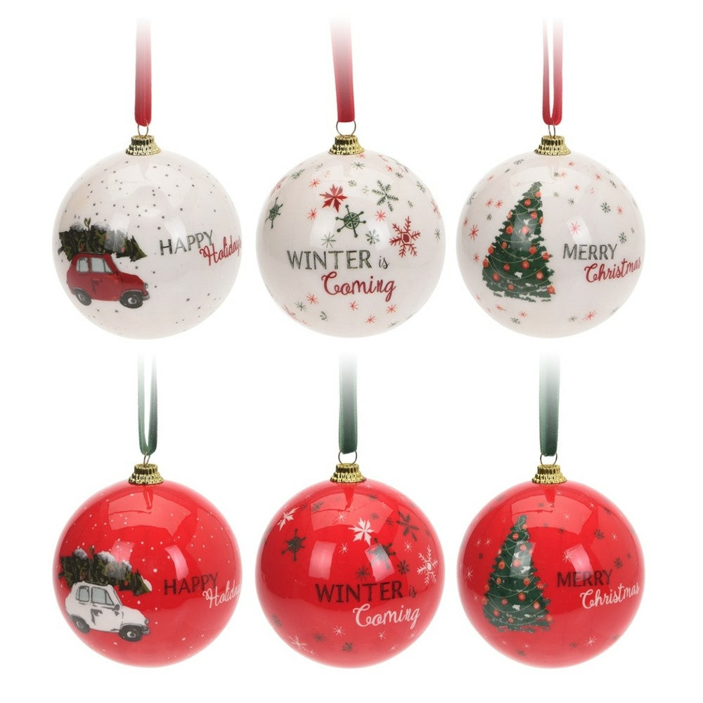 BOULE DE NOËL AVEC DESSINS