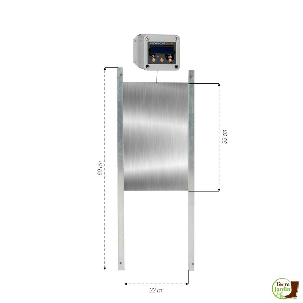 PORTE POULAILLER AUTOMATIQUE PROGRAMMABLE (1)