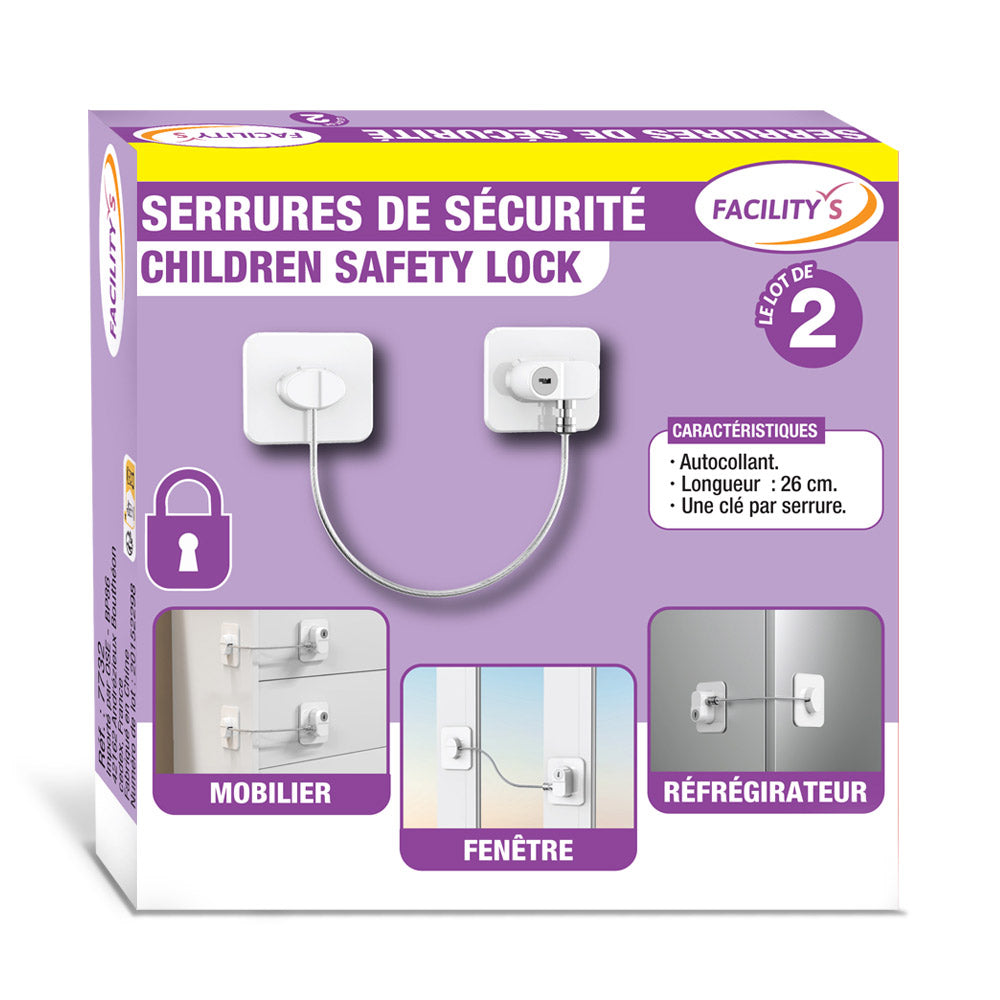 SERRURES DE SÉCURITÉ X2 (2)