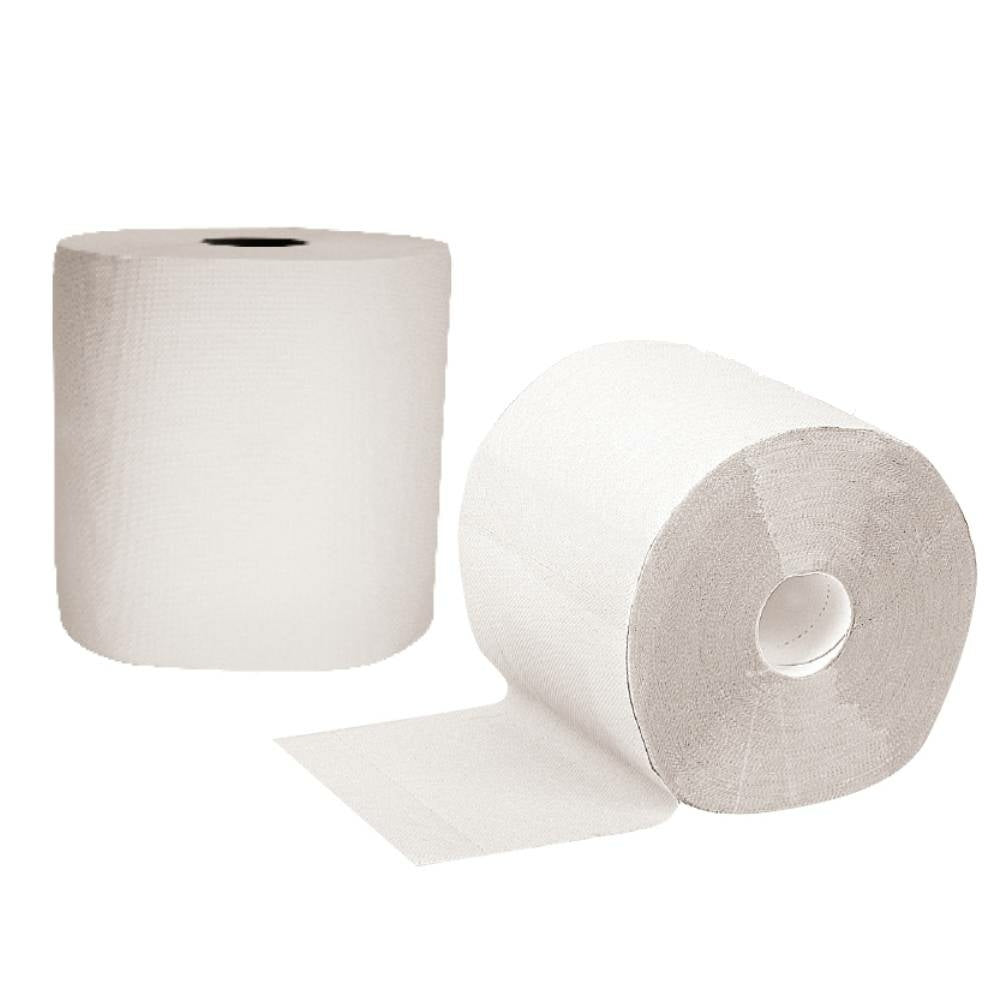 ROULEAU D'ESSUYAGE BLANC X2