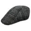 BÉRET CASQUETTE PLATE GRIS