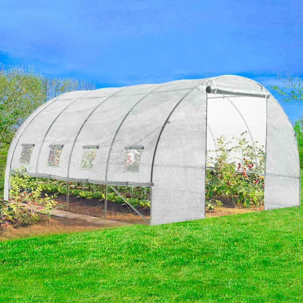 SERRE DE JARDIN 3 X 4 M - 4 FENÊTRES (3)