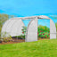 SERRE DE JARDIN 3 X 4 M - 4 FENÊTRES (4)