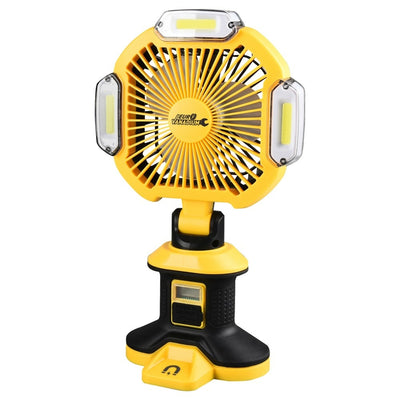 VENTILATEUR PROJECTEUR RECHARGEABLE COB 1500LM