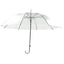 PARAPLUIE TRANSPARENT BLANC Ø 90 CM