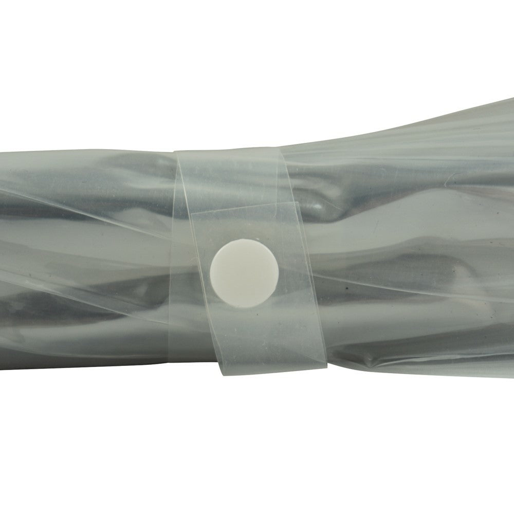 PARAPLUIE TRANSPARENT BLANC Ø 90 CM (2)