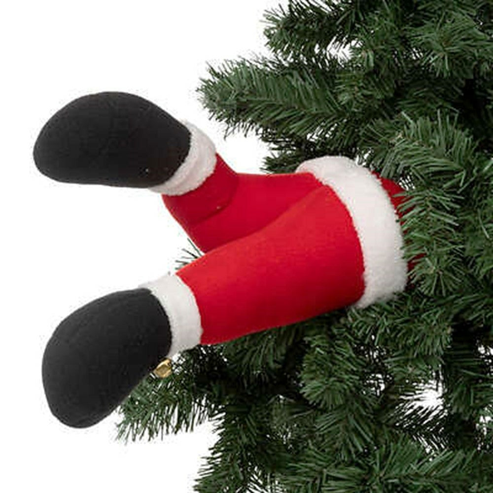 SUSPENSION MAXI TIGE JAMBE PÈRE NOËL 40 CM (1)