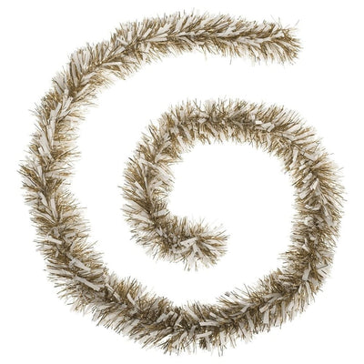 GUIRLANDE BRINS MIXTES OR ET BLANC