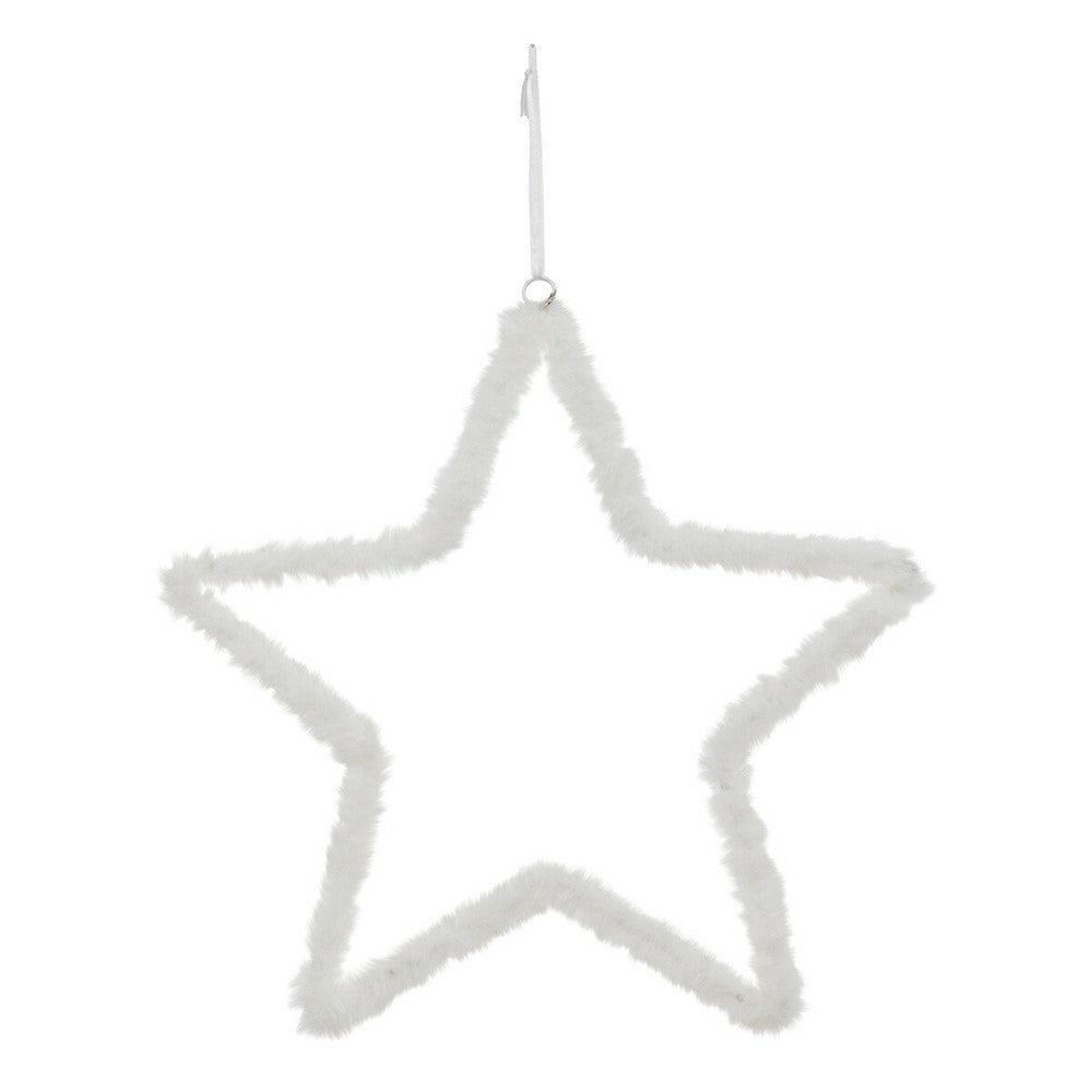 SUSPENSION ÉTOILE EN FOURRURE 20 LED