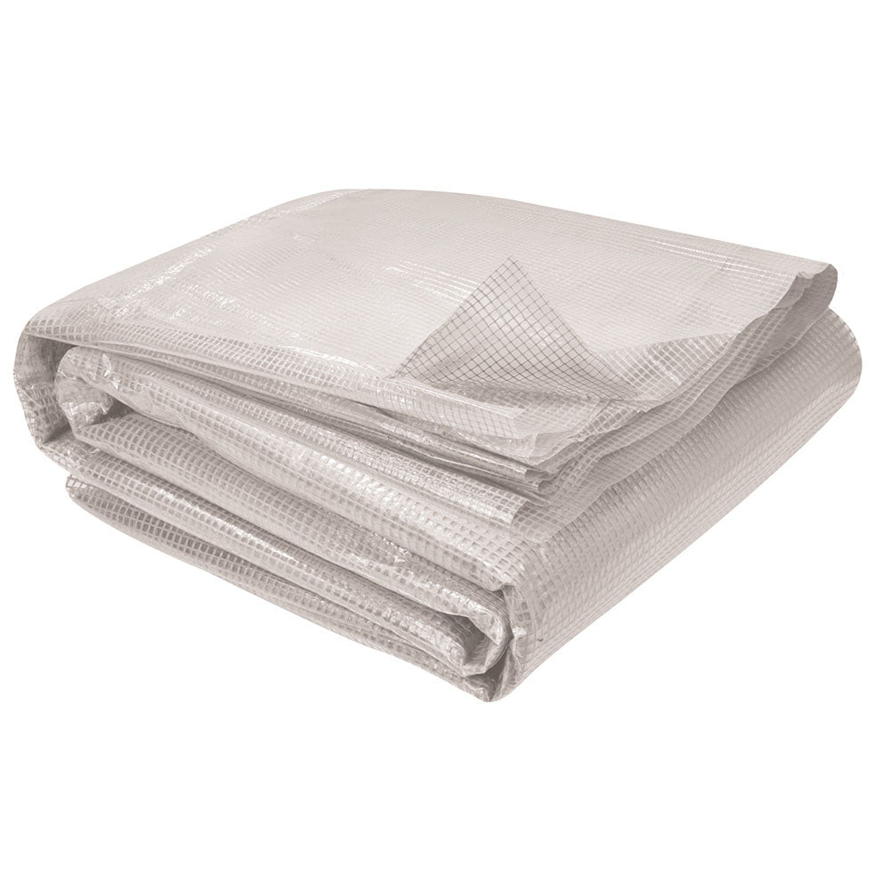 BACHE BLANCHE TOUTES SAISONS POUR SERRE 12M²