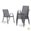 CHAISES TEXTILÈNE EMPILABLES X6 (2)