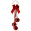 SUSPENSION 3 CLOCHETTES 46 CM & SUSPENSION 3 CLOCHETTES 46 CM ROUGE