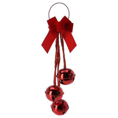SUSPENSION 3 CLOCHETTES 46 CM & SUSPENSION 3 CLOCHETTES 46 CM ROUGE