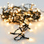 GUIRLANDE EXTÉRIEUR 96 LED À PILES & GUIRLANDE EXTÉRIEUR 96 LED À PILES BLANC CHAUD