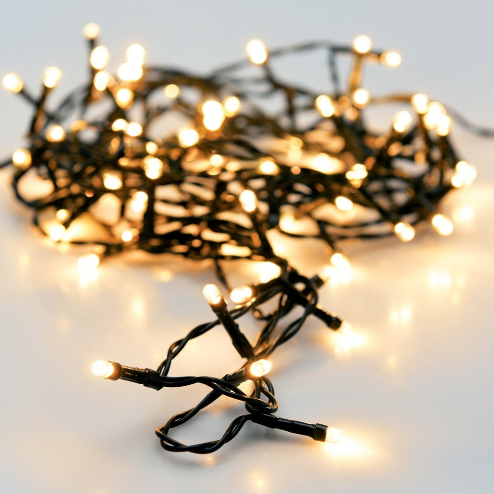 GUIRLANDE EXTÉRIEUR 96 LED À PILES & GUIRLANDE EXTÉRIEUR 96 LED À PILES BLANC CHAUD