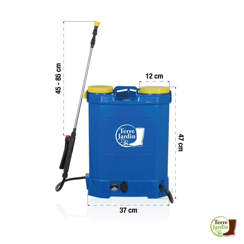 PULVÉRISATEUR À DOS ÉLECTRIQUE 16L RECONDITIONNE (6)