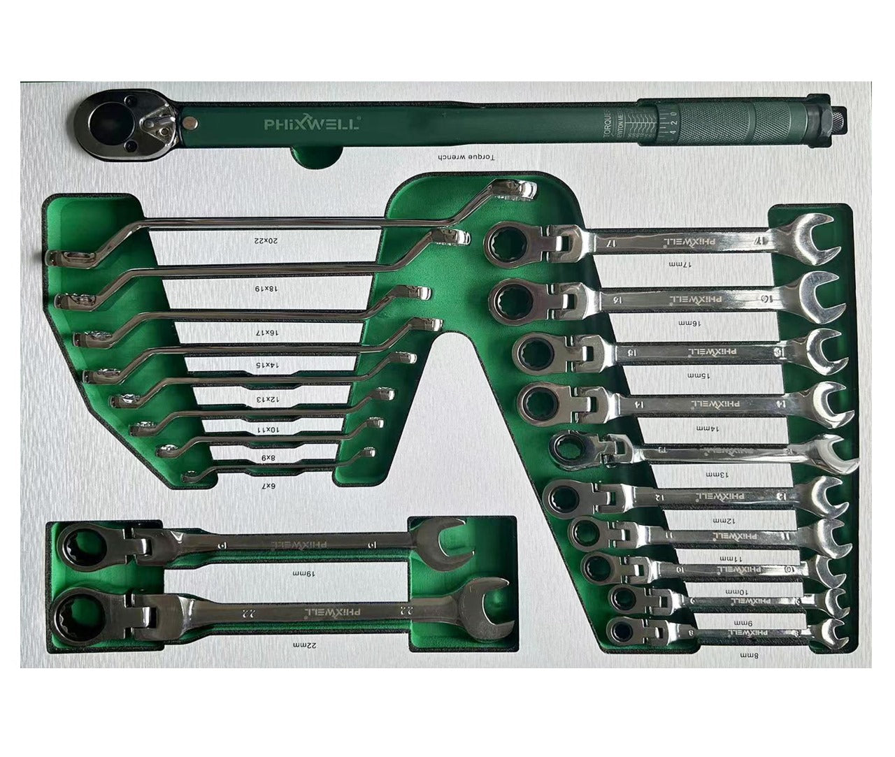 SERVANTE D’OUTILS SPÉCIALE VOITURE – PHIXWELL PRO XXL 319 Outils