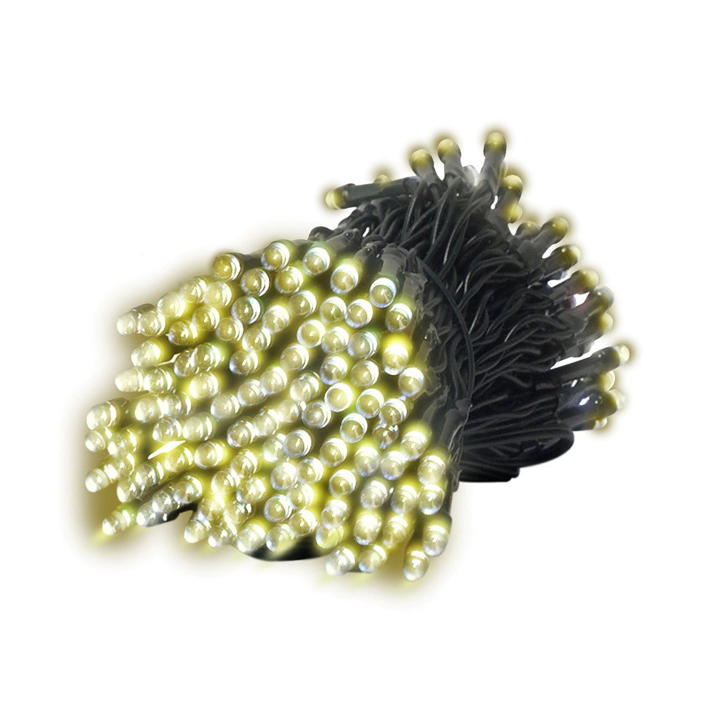 GUIRLANDE SOLAIRE 50 LED BLANC CHAUD & GUIRLANDE SOLAIRE 100 LED BLANC CHAUD