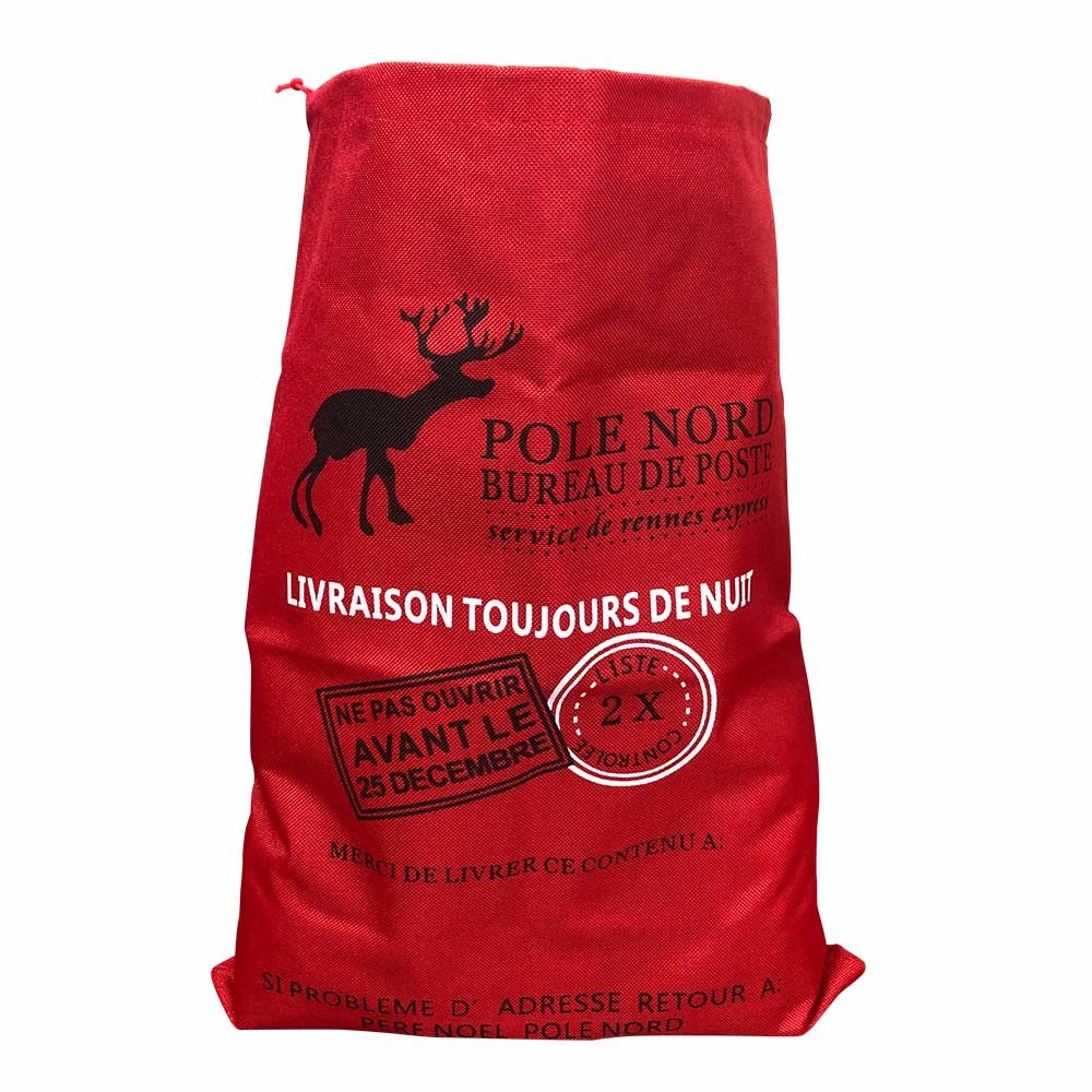 HOTTE DU PÈRE NOËL ROUGE